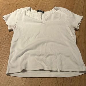 Brandy Melville Ashlyn V Notch Tee
